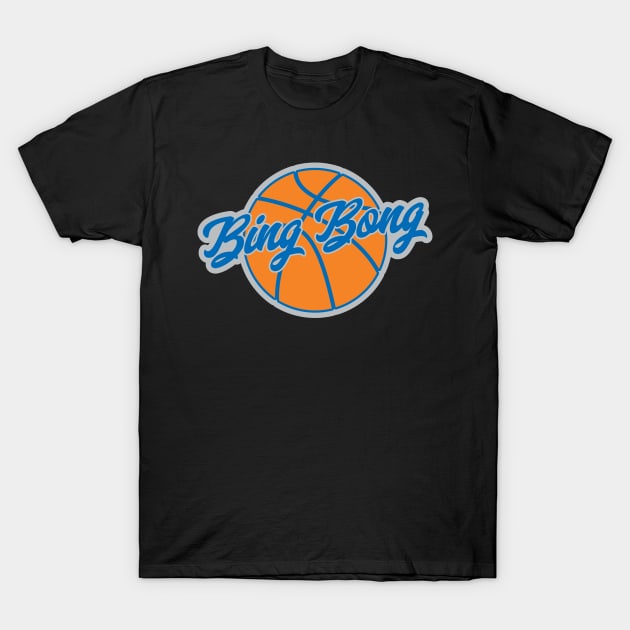 New York Basketball Bing Bong Players Rally Cry T-Shirt by markz66